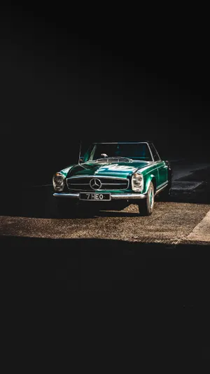 Mercedes-benz W113 Vintage Car Wallpaper