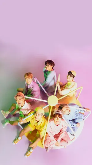 Merry Go Round Bts Cute Aesthetic Wallpaper