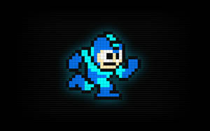 Mesmerizing Minimal Pixel Art Display Wallpaper