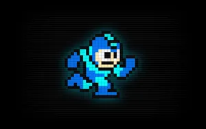 Mesmerizing Minimal Pixel Art Display Wallpaper