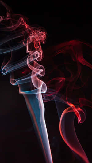 Mesmerizing Smoke From Joint Wallpaper