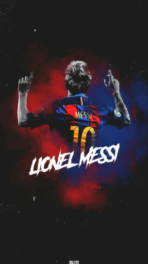 Messi Pointing Up Hd Football Wallpaper