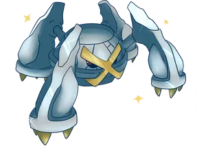 Metagross Isometric View Wallpaper