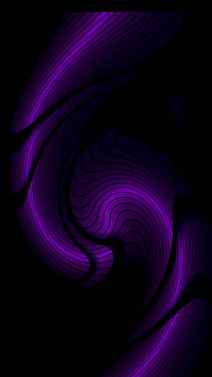 Metallic Black And Purple Aesthetic Wallpaper