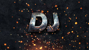 Metallic Dj Welding Sparks Wallpaper