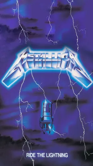 Metallica Ride The Lightning Album Cover Wallpaper