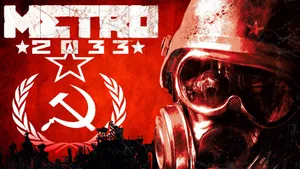 Metro 2033 Soviet Union Flag Wallpaper