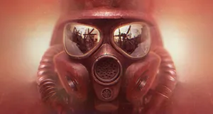 Metro Exodus Gas Mask Face Wallpaper