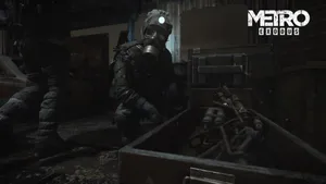 Metro Exodus Survivor Scavenging Wallpaper