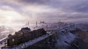 Metro Exodus Train Railway 4k Wallpaper