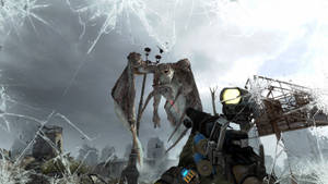 Metro Last Light Redux Flying Monster Wallpaper