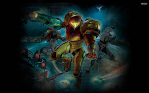 Metroid Bounty Hunters Wallpaper