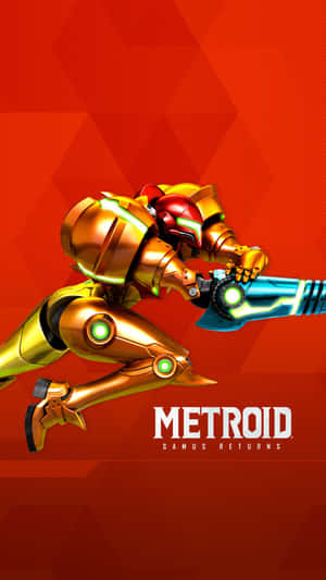 Metroid Dread Samus Aran Red Aesthetic Wallpaper