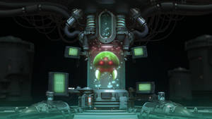 Metroid Green Larva Wallpaper