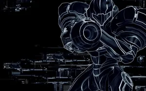Metroid Negative Wallpaper