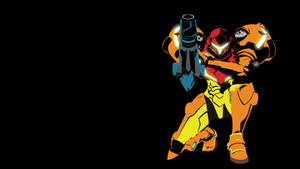 Metroid The Elite Hunter Wallpaper