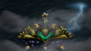 Metroid The Storm Wallpaper