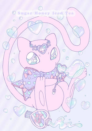 Mew Pastel Goth Wallpaper