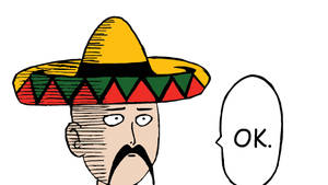 Mexican Man Cartoon Wallpaper