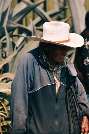 Mexican Man Old For Phone Wallpaper