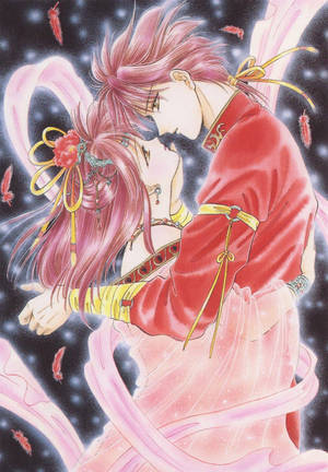 Miaka & Tamahome Love Fushigi Yuugi Wallpaper