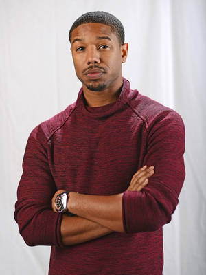 Michael B. Jordan Msn Wonderwall Photoshoot Wallpaper