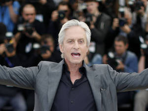 Michael Douglas Ant Man Premiere Night Wallpaper