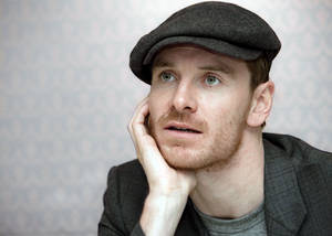 Michael Fassbender Newsboy Cap Wallpaper