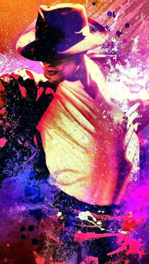 Michael Jackson Colorful Art Wallpaper