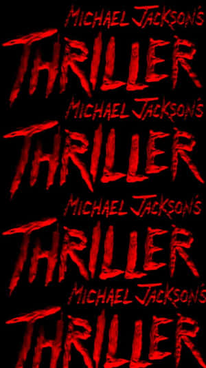 Michael Jackson In His Iconic Thriller Music Video. Wallpaper
