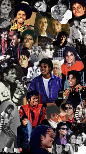 Michael Jackson In His Iconic Thriller Performance Wallpaper