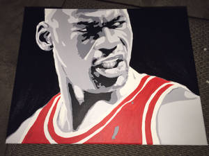 Michael Jordan Black Art Wallpaper