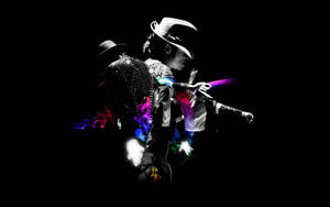 Michael Joseph Jackson Black Poster Wallpaper