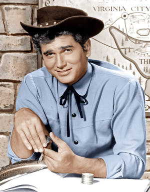 Michael Landon As Little Joe Cartwright Wallpaper