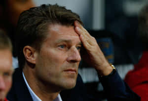 Michael Laudrup During Swansea City Game Wallpaper