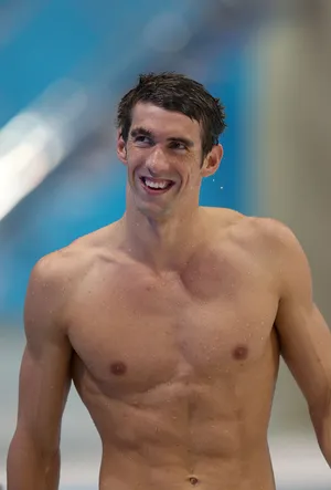 Michael Phelps Charming Smile Wallpaper