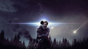 Michael Shannon With Shooting Stars Wallpaper