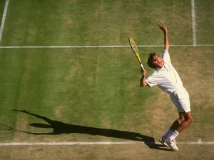 Michael Stich On The Court Wallpaper