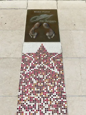 Michel Platini The Champions Promenade Photography Wallpaper