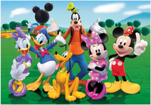 Mickey Mouse Disney Family Wallpaper