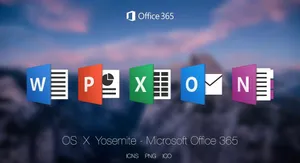 Microsoft Office 365 Top Apps Wallpaper