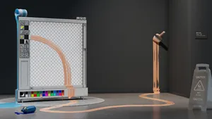 Microsoft Teams Famous Painting Tool Wallpaper