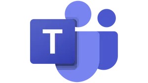 Microsoft Teams Stylised Logo Wallpaper