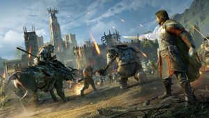 Middle Earth Shadow Of Mordor Battlefield Wallpaper