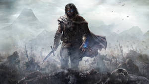 Middle Earth Shadow Of Mordor Talior Rising From Battle Wallpaper