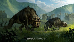 Middle Earth Shadow Of Mordor Werewolves Wallpaper