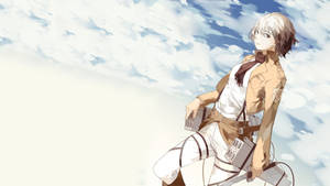 Mikasa Cute Cloudy Sky Wallpaper