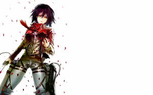 Mikasa Rose Petals Wallpaper