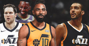 Mike Conley And Teammates Wallpaper