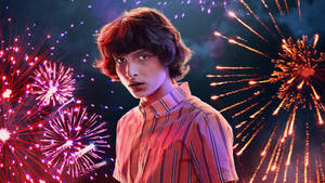 Mike Firework Background Stranger Things 4k Wallpaper